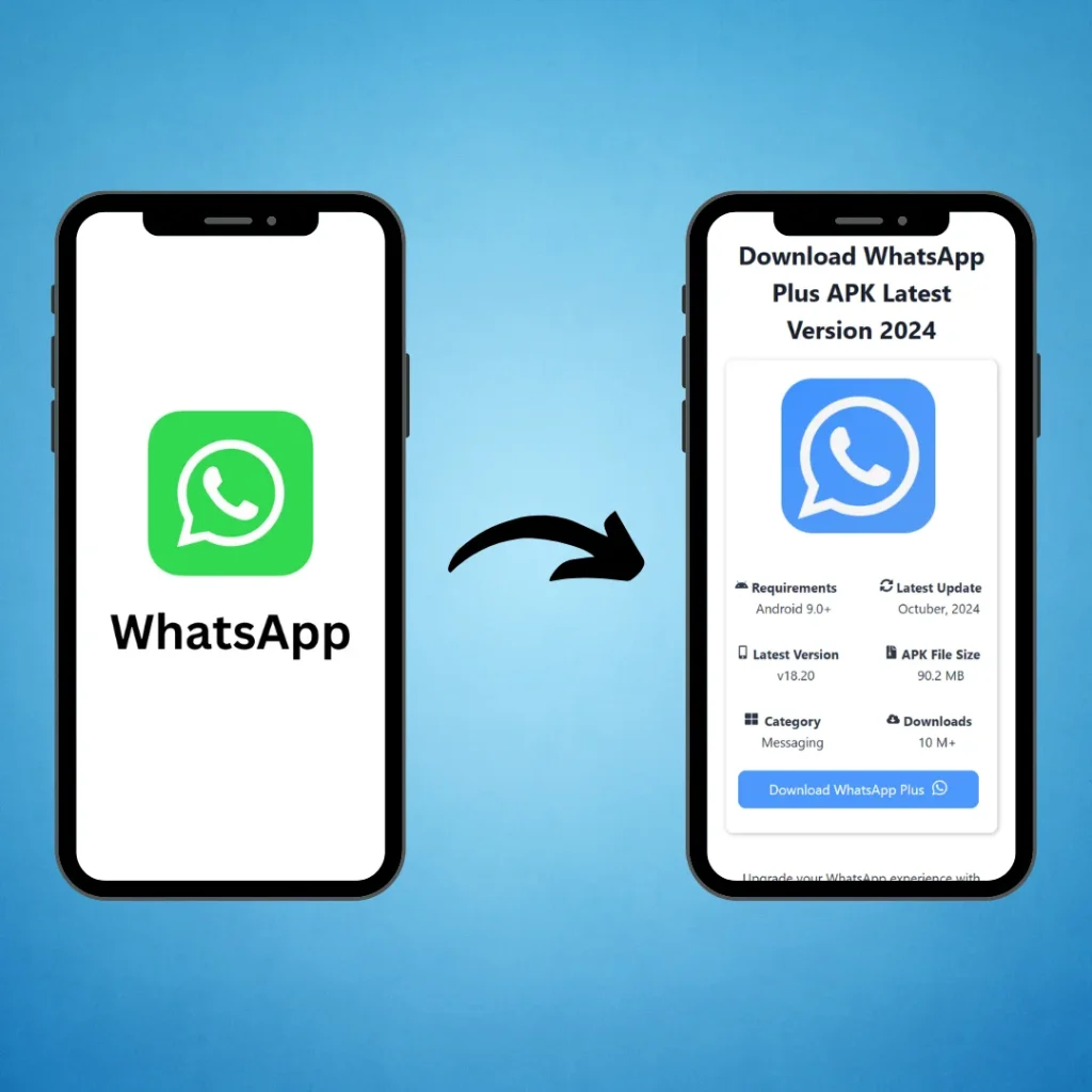 Switch from Official WhatsApp to WhatsApp Plus